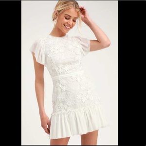 Ryse the label Ivy White Lace dress